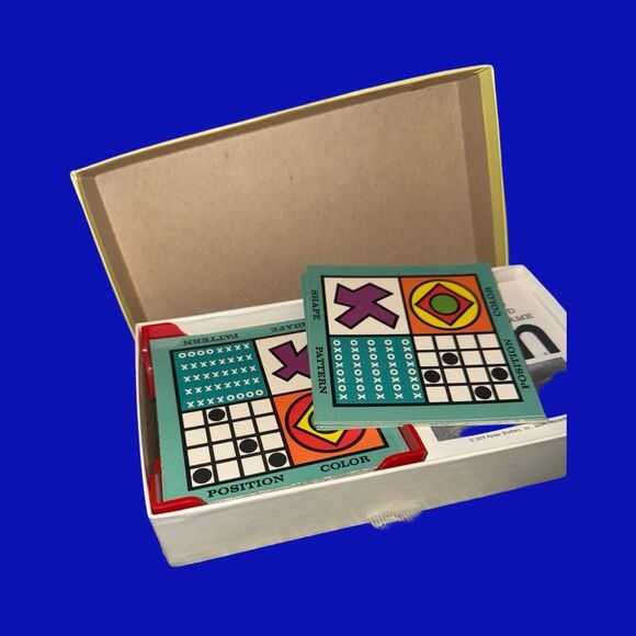 1970s Vintage SCAN Parker Brothers Matching Card Game Complete Original Box - Picture 6 of 6